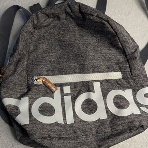 Adidas Gray Mini Backpack - EUC
